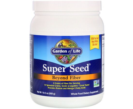 Травы Garden of Life Смесь Из Проросших Семян, Зерен и Бобовых, Источник Кле (GOL-11138)