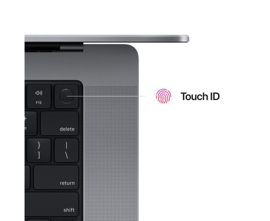 Ноутбук Apple MacBook Pro 16 M2 Pro A2780 Space Grey (Z174000MZ), зображення 7 Ноутбук Apple MacBook Pro 16 M2 Pro A2780 Space Grey (Z174000MZ), зображення 7