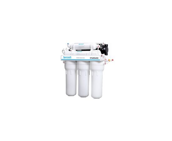 Система фильтрации воды обратного осмоса Ecosoft Standard 5-50P (MO550PECOSTD), изображение 3 Система фильтрации воды обратного осмоса Ecosoft Standard 5-50P (MO550PECOSTD), изображение 3