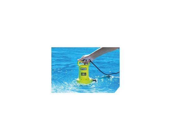 Садовый насос Ryobi для грязной и чистой воды RY18SPA-0, 18В ONE+, 4200л/г (без АКБ и ЗУ) (5133005778), изображение 8 Садовый насос Ryobi для грязной и чистой воды RY18SPA-0, 18В ONE+, 4200л/г (без АКБ и ЗУ) (5133005778), изображение 8