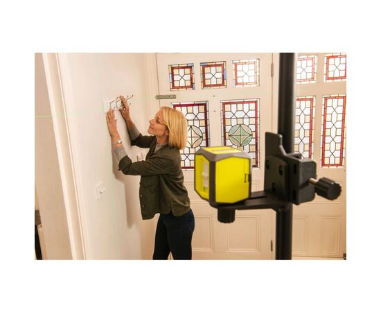 Лазерный нивелир Ryobi RBCLLG1 до 15м, перекрестный, зеленый луч (5133004864), изображение 5 Лазерный нивелир Ryobi RBCLLG1 до 15м, перекрестный, зеленый луч (5133004864), изображение 5