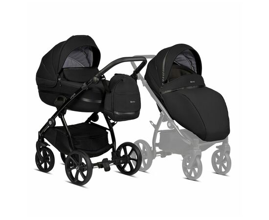 Коляска TUTIS 2 в 1 Uno+ BLACK EDITION Carcoal (1072100)