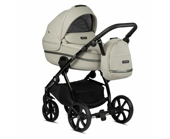 Коляска TUTIS 2 в 1 Uno+ Leather Black Sesam (1072168), изображение 4 Коляска TUTIS 2 в 1 Uno+ Leather Black Sesam (1072168), изображение 4