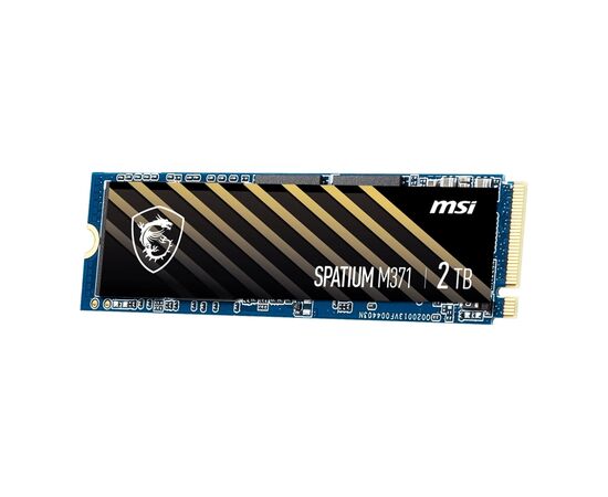 Накопитель SSD M.2 2280 2TB M371 MSI (S78-440Q450-P83), изображение 2 Накопитель SSD M.2 2280 2TB M371 MSI (S78-440Q450-P83), изображение 2