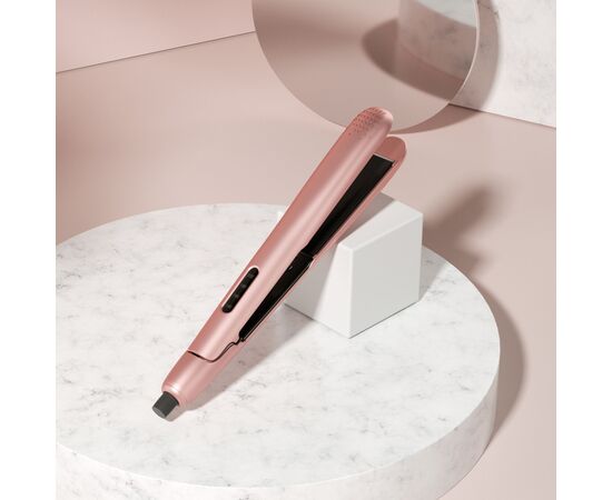 Вирівнювач для волосся Xiaomi Enchen Hair Curling Iron Enrollor Pink / White EU, зображення 6