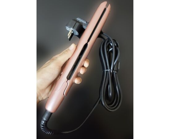 Вирівнювач для волосся Xiaomi Enchen Hair Curling Iron Enrollor Pink / White EU, зображення 7