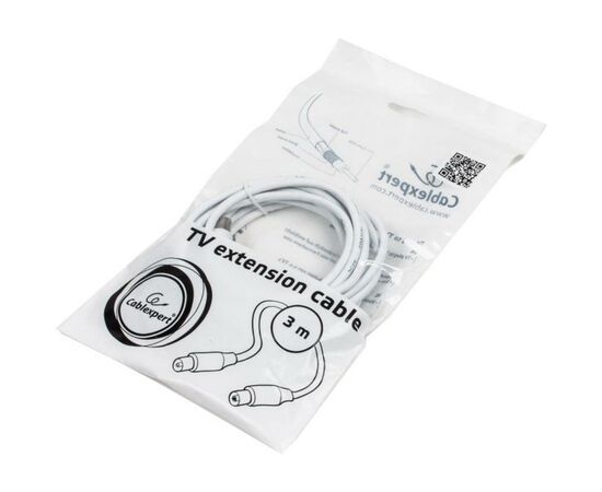 Кабель телевизионный 75 Ом, 3.0 метра Cablexpert (CCV-515-W-3M), изображение 3