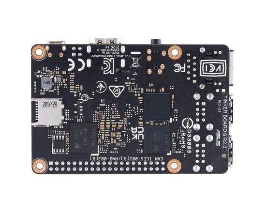 Промышленный ПК ASUS TINKER BOARD S R2.0 RK3288-CG.W,2GB/16GB,WiFi,Bluetooth,LAN,4xUSB (TINKERBOARDSR2.0/A/2G16G), изображение 5 Промышленный ПК ASUS TINKER BOARD S R2.0 RK3288-CG.W,2GB/16GB,WiFi,Bluetooth,LAN,4xUSB (TINKERBOARDSR2.0/A/2G16G), изображение 5