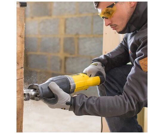 Сабельная пила Stanley FatMax, 900 Вт, 0 - 3200 ход/мин, величина хода 28 мм, 3.5 кг (FME360), изображение 4