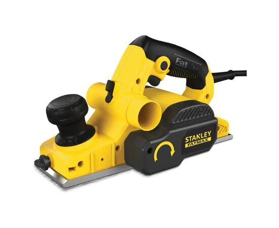 Электрорубанок Stanley FatMax, 750 Вт, ширина 82 мм, вес 2.96 кг, кейс (FME630K)