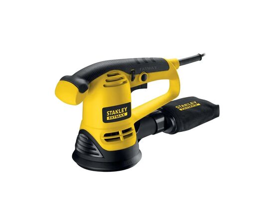 Шліфувальна машина Stanley FatMax, 480W, 4000-12000 об/хв, диск 125 мм, 3,9 кг, кейс (FME440K)