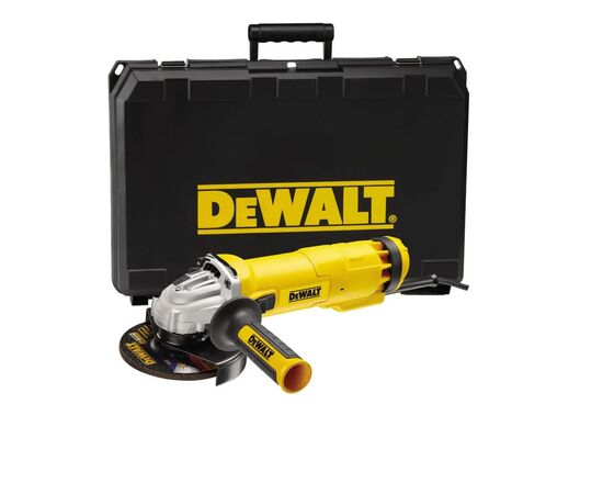 Шлифовальная машина DeWALT 1400 Вт, 11500 об/мин, d=125 мм (DWE4237K), изображение 2 Шлифовальная машина DeWALT 1400 Вт, 11500 об/мин, d=125 мм (DWE4237K), изображение 2