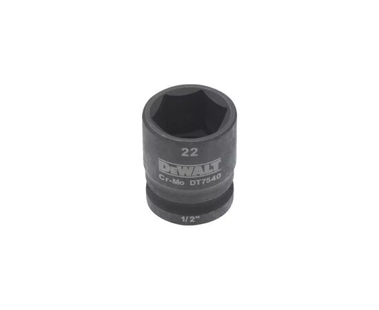 Головка торцевая DeWALT ударная IMPACT 1/2" х 22 мм, шестигранная (DT7540)