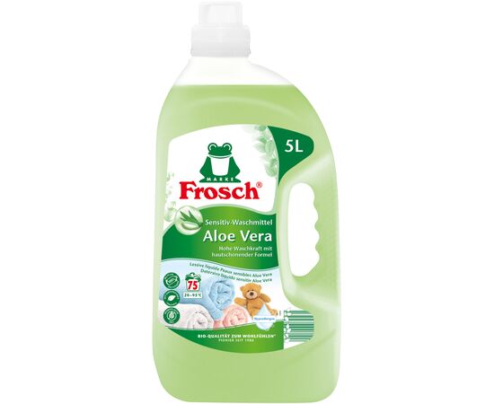 Гель для прання Frosch Aloe Vera Sensitiv 5 л (4001499962561)