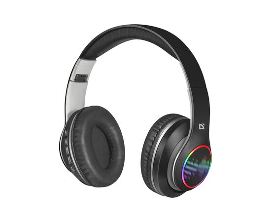 Наушники Defender FreeMotion B545 Bluetooth LED Black (63545), изображение 2 Наушники Defender FreeMotion B545 Bluetooth LED Black (63545), изображение 2