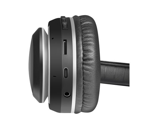 Наушники Defender FreeMotion B545 Bluetooth LED Black (63545), изображение 5 Наушники Defender FreeMotion B545 Bluetooth LED Black (63545), изображение 5