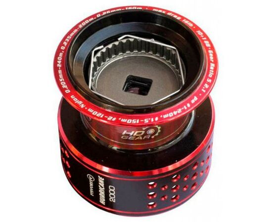 Катушка Favorite Hurricane 2000S 5,2:1 10+1 (1693.50.32), изображение 3 Катушка Favorite Hurricane 2000S 5,2:1 10+1 (1693.50.32), изображение 3