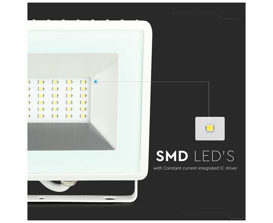 Прожектор V-TAC LED 30W, SKU-5956, E-series, 230V, 4000К (3800157625494), изображение 6 Прожектор V-TAC LED 30W, SKU-5956, E-series, 230V, 4000К (3800157625494), изображение 6