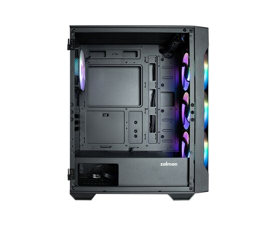 Корпус Zalman I3 Neo TG Black (I3NEOTGBLACK), зображення 3 Корпус Zalman I3 Neo TG Black (I3NEOTGBLACK), зображення 3