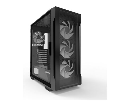 Корпус Zalman I3 Neo TG Black (I3NEOTGBLACK), зображення 4 Корпус Zalman I3 Neo TG Black (I3NEOTGBLACK), зображення 4