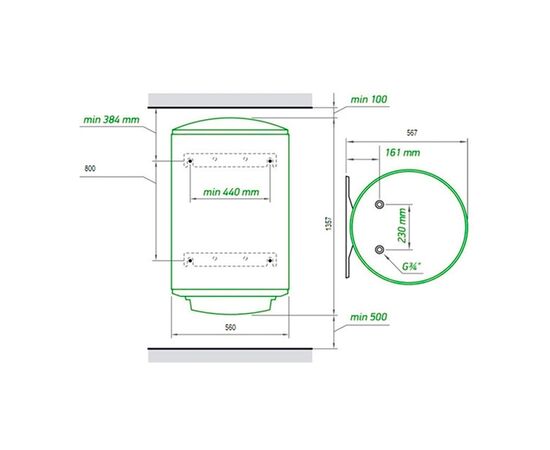 Бойлер Tesy 304065, изображение 3 Бойлер Tesy 304065, изображение 3