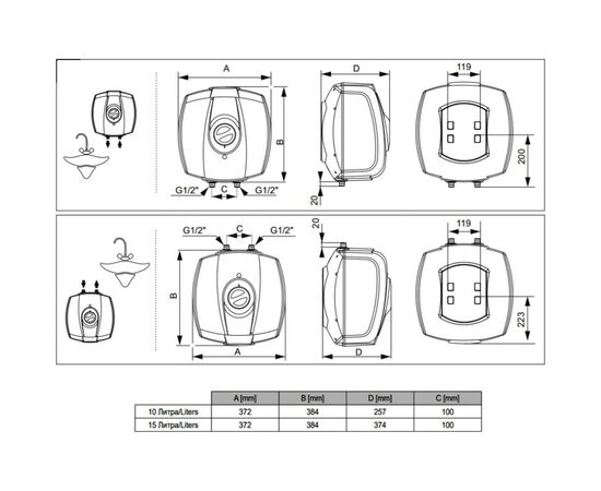 Бойлер Tesy 305922, изображение 2 Бойлер Tesy 305922, изображение 2