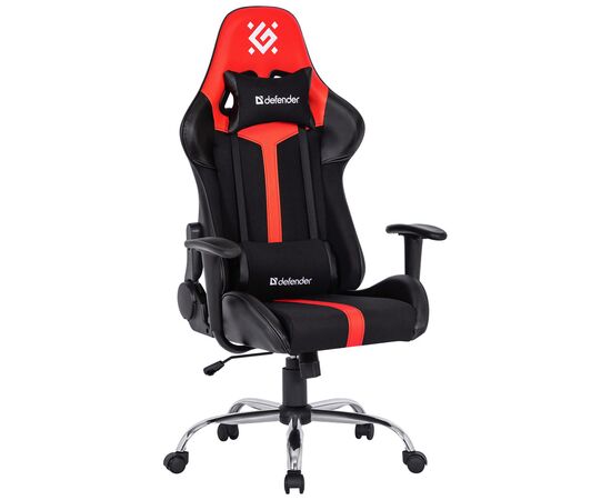Кресло игровое Defender Racer Black/Red (64374), изображение 3