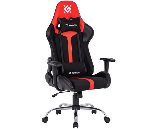 Кресло игровое Defender Racer Black/Red (64374)