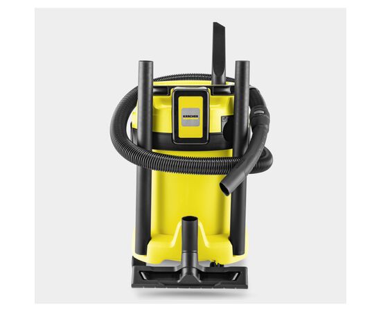 Пылесос строительный Karcher WD 3-18 17л, 18В, (без АКБ и ЗУ) (1.628-550.0), изображение 2 Пылесос строительный Karcher WD 3-18 17л, 18В, (без АКБ и ЗУ) (1.628-550.0), изображение 2