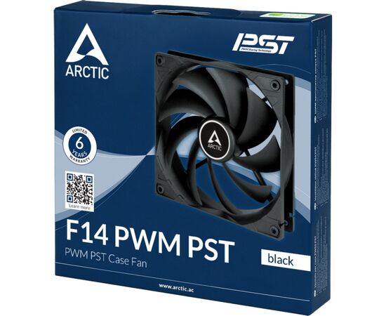 Кулер для корпуса Arctic F14 PWM PST (ACFAN00219A), изображение 4