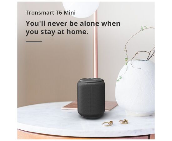 Акустическая система Tronsmart Element T6 Mini Black (364443), изображение 2 Акустическая система Tronsmart Element T6 Mini Black (364443), изображение 2