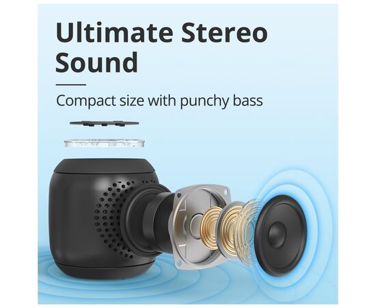 Акустическая система Tronsmart T7 Mini Black (786880), изображение 2 Акустическая система Tronsmart T7 Mini Black (786880), изображение 2