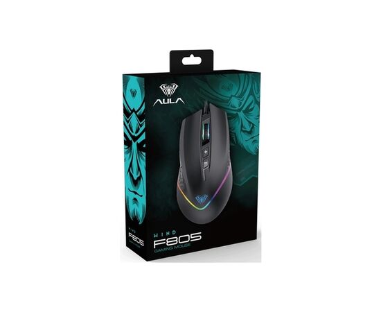 Мышка Aula F805 USB Black (6948391212906), изображение 6 Мышка Aula F805 USB Black (6948391212906), изображение 6