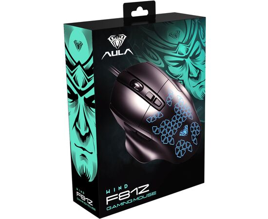 Мышка Aula F812 USB Black (6948391213132), изображение 9 Мышка Aula F812 USB Black (6948391213132), изображение 9