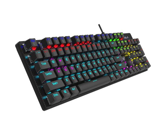 Клавиатура Aula S2022 Keycap KRGD Blue USB UA Black (6948391240527), изображение 2 Клавиатура Aula S2022 Keycap KRGD Blue USB UA Black (6948391240527), изображение 2