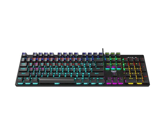 Клавиатура Aula S2022 Keycap KRGD Blue USB UA Black (6948391240527), изображение 3 Клавиатура Aula S2022 Keycap KRGD Blue USB UA Black (6948391240527), изображение 3