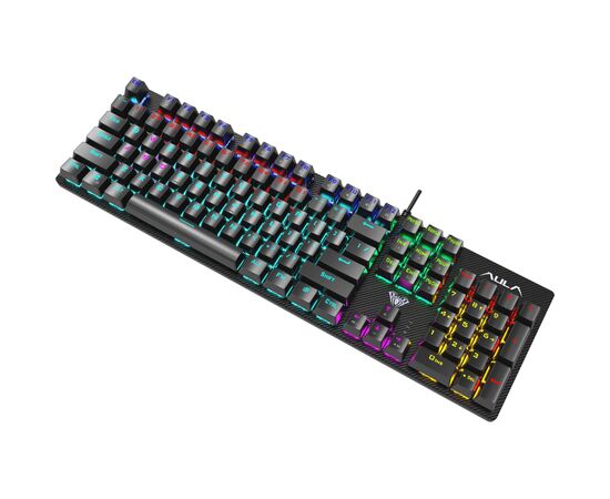 Клавиатура Aula S2022 Keycap KRGD Blue USB UA Black (6948391240527), изображение 4 Клавиатура Aula S2022 Keycap KRGD Blue USB UA Black (6948391240527), изображение 4