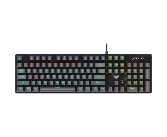 Клавиатура Aula S2022 Keycap KRGD Blue USB UA Black (6948391240527), изображение 5 Клавиатура Aula S2022 Keycap KRGD Blue USB UA Black (6948391240527), изображение 5