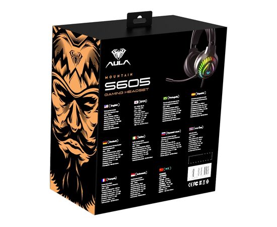 Наушники Aula S605 Black (6948391235202), изображение 7 Наушники Aula S605 Black (6948391235202), изображение 7