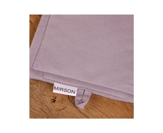 Кухонна прихватка MirSon Бязь 16-5703 Light Gray (2200006753599), зображення 3 Кухонна прихватка MirSon Бязь 16-5703 Light Gray (2200006753599), зображення 3