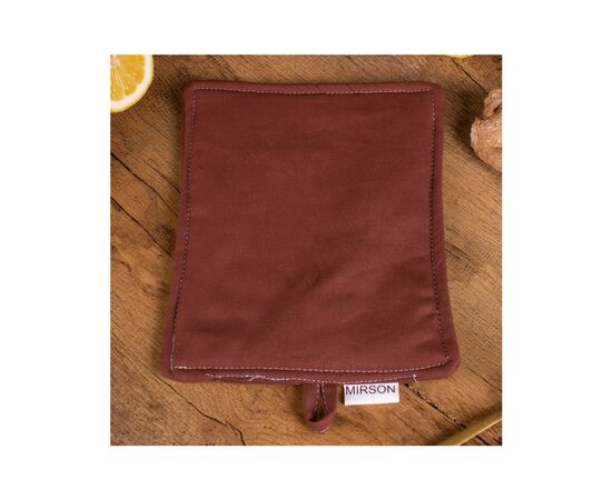 Кухонна прихватка MirSon Бязь 19-1217 Chocolate perla (2200006753742), зображення 2 Кухонна прихватка MirSon Бязь 19-1217 Chocolate perla (2200006753742), зображення 2