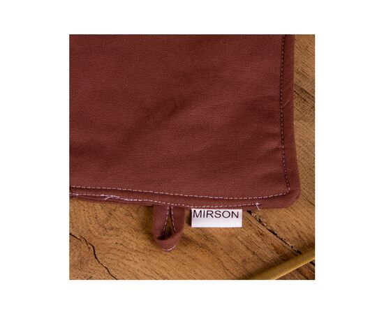 Кухонна прихватка MirSon Бязь 19-1217 Chocolate perla (2200006753742), зображення 3 Кухонна прихватка MirSon Бязь 19-1217 Chocolate perla (2200006753742), зображення 3