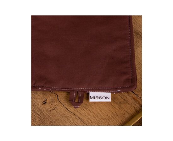 Кухонна прихватка MirSon рогожа/напівпанама №205 - Chocolate (2200006753971), зображення 3 Кухонна прихватка MirSon рогожа/напівпанама №205 - Chocolate (2200006753971), зображення 3