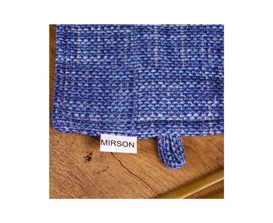 Кухонна прихватка MirSon рогожа/напівпанама №209 - Blue binding (2200006754138), зображення 3 Кухонна прихватка MirSon рогожа/напівпанама №209 - Blue binding (2200006754138), зображення 3