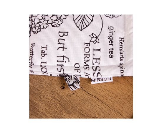 Кухонная прихватка MirSon рогожа/полупанама №210 - White birds (2200006754176), изображение 3 Кухонная прихватка MirSon рогожа/полупанама №210 - White birds (2200006754176), изображение 3