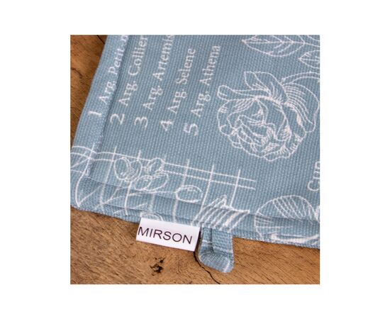 Кухонна прихватка MirSon рогожа/напівпанама №211 - Green birds (2200006754213), зображення 3 Кухонна прихватка MirSon рогожа/напівпанама №211 - Green birds (2200006754213), зображення 3