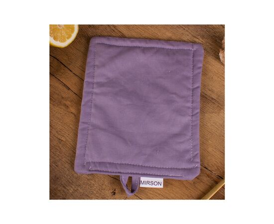 Кухонна прихватка MirSon рогожа/напівпанама №214 - Lavender (2200006754336), зображення 2 Кухонна прихватка MirSon рогожа/напівпанама №214 - Lavender (2200006754336), зображення 2