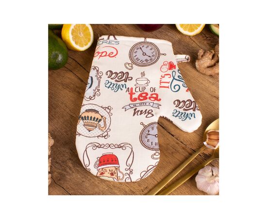 Кухонная прихватка MirSon рогожа/полупанама №218 - Cream services (2200006754503), изображение 2 Кухонная прихватка MirSon рогожа/полупанама №218 - Cream services (2200006754503), изображение 2