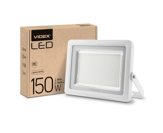 Прожектор Videx LED PREMIUM 150W 5000K 220V White (VL-F1505W), изображение 2 Прожектор Videx LED PREMIUM 150W 5000K 220V White (VL-F1505W), изображение 2