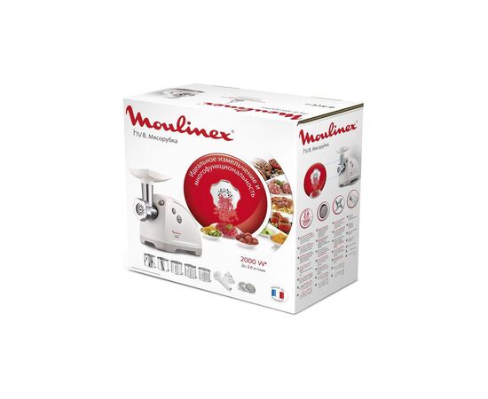 Мясорубка Moulinex ME626T_XF2, изображение 4 Мясорубка Moulinex ME626T_XF2, изображение 4